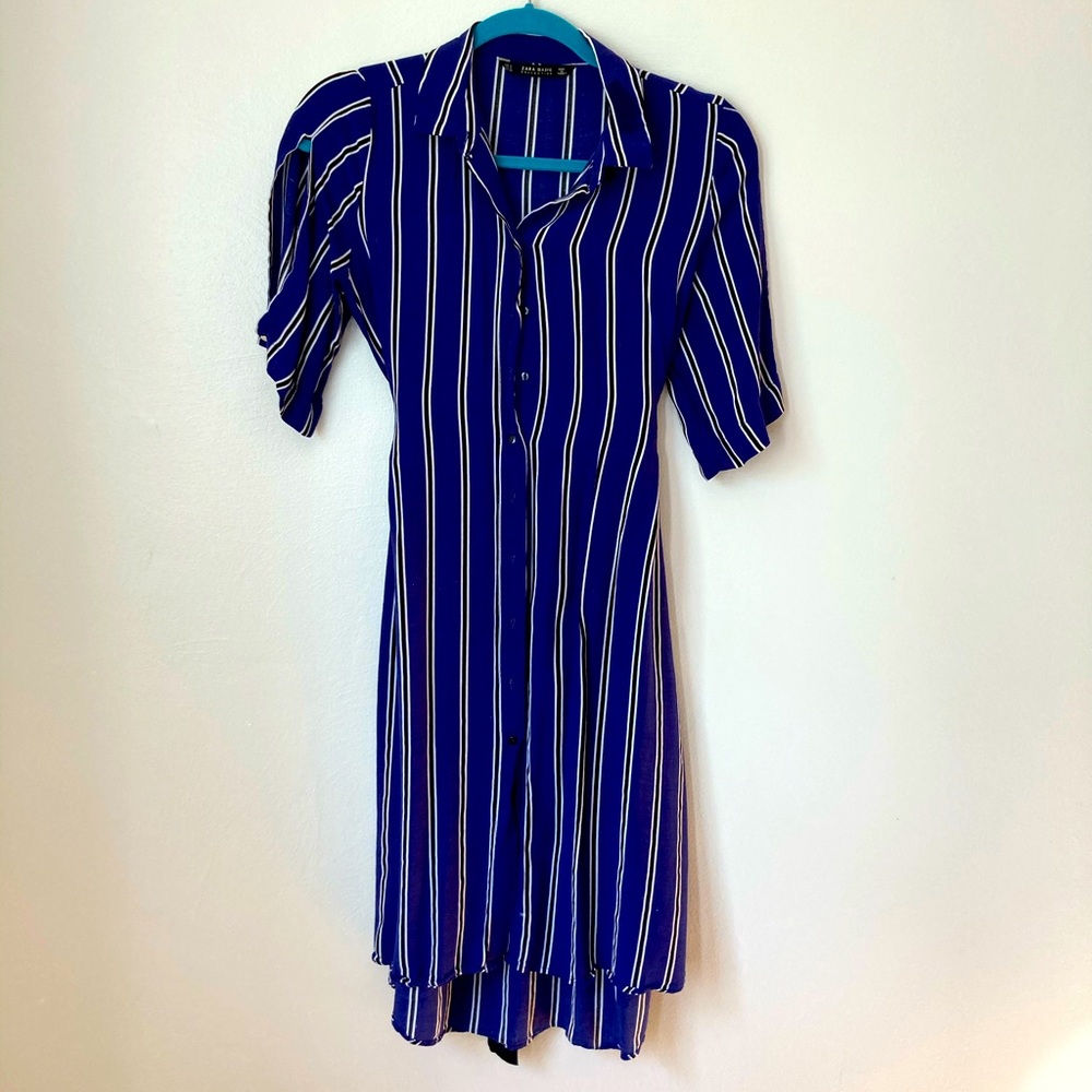 Zara Basics Button up dress